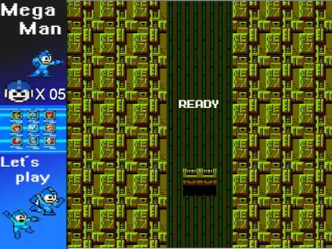 Let's Play Megaman 2 | Part 7, Good-bye 1-ups, Hello bosses playstation 3