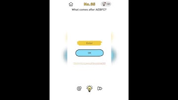 What comes after AEBFC - Brainout Level 65 - What comes after AEBFC #short