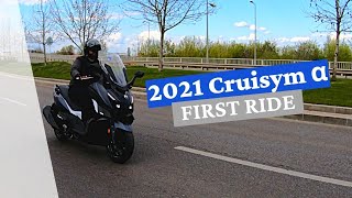 2021 SYM Cruisym Alpha 300 First Ride!