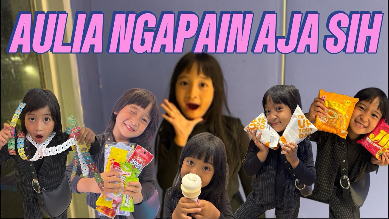 AULIA KELILING MALL, BERMAIN DAN BELANJA 😆