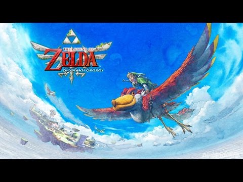 Zelda chante devant la Porte du Temps - The Legend of Zelda Skyward Sword OST