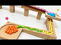 Color-Packed ASMR Marble Race on HABA Tracks – Who Wins? 🏆🎉
