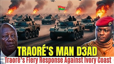 WAR? Ibrahim Traoré Sends 3,000 SOLDIERS to Ivory Coast After Alino Faso’s Death!