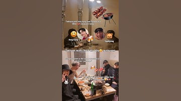 Taehyung and Song Kang were spotted at a bbq restaurant🍻🥩 #shorts #ytshorts #taehyung #taekook