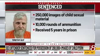 Sex offender sentenced for possession of 200,000+ images of child ...
