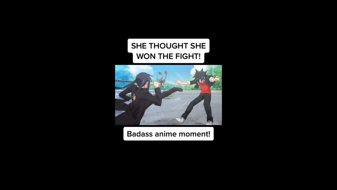Anime Boy And Girl Fight Scene Shorts