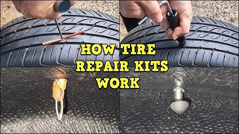How Tire Repair Kits Work - With Internal Views
