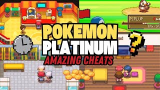 Pokemon Platinum Cheats - Amazing Codes! 💥Rare Candies, Master Balls & More!  #pokemon #cheats #nds