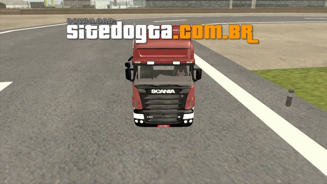 Caminhão Scania 113H Top Line e carreta Noma para GTA San Andreas