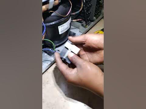 Refrigerator repair - How to test compressor overload start relays