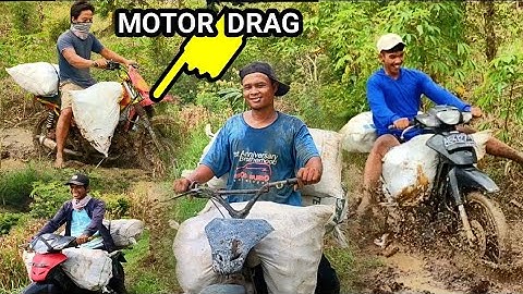 Nekat ojek jagung pakai motor drag #ojekjagung #ponorogo