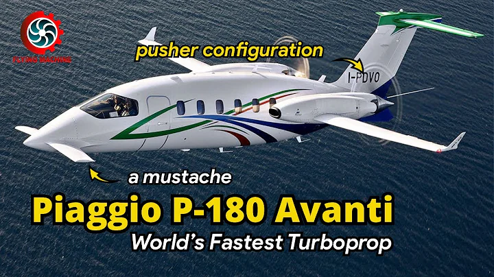 Piaggio P180 Avanti! World’s Fastest Turboprop Aircraft