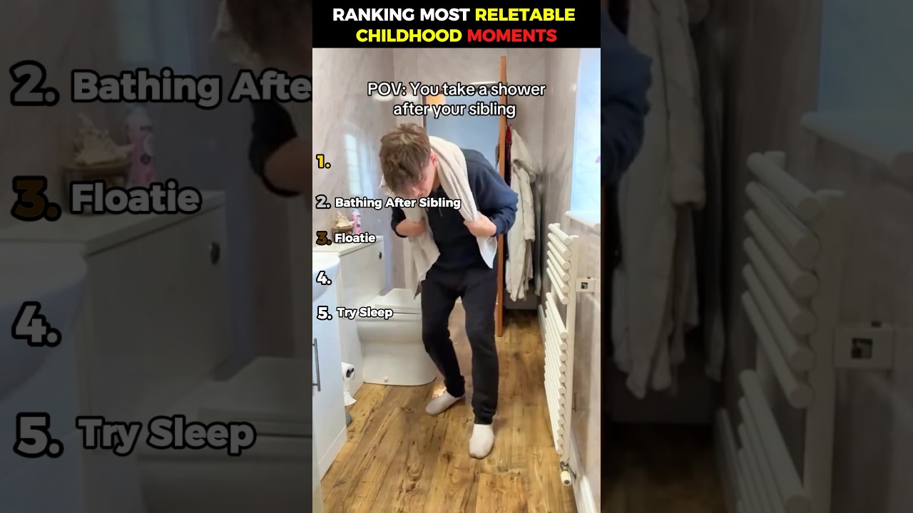 Ranking Most Relatable CHILDHOOD Moments! PART 7