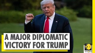 US President Donald Trump Promises To Protect Palestine | Abraham Accord | West Asia US President Donald Trump Promises To Protect Palestine | Abraham Accord | West Asia