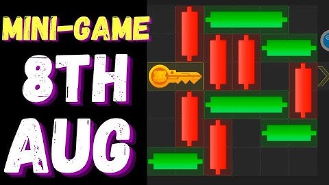 HAMSTER KOMBAT MINI-GAME MADE EASY (KEY PUZZLE SOLVED 8th AUGUST)