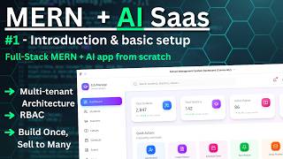 Build MERN + AI School Management System | Full SaaS Project 2026 (Part 1)