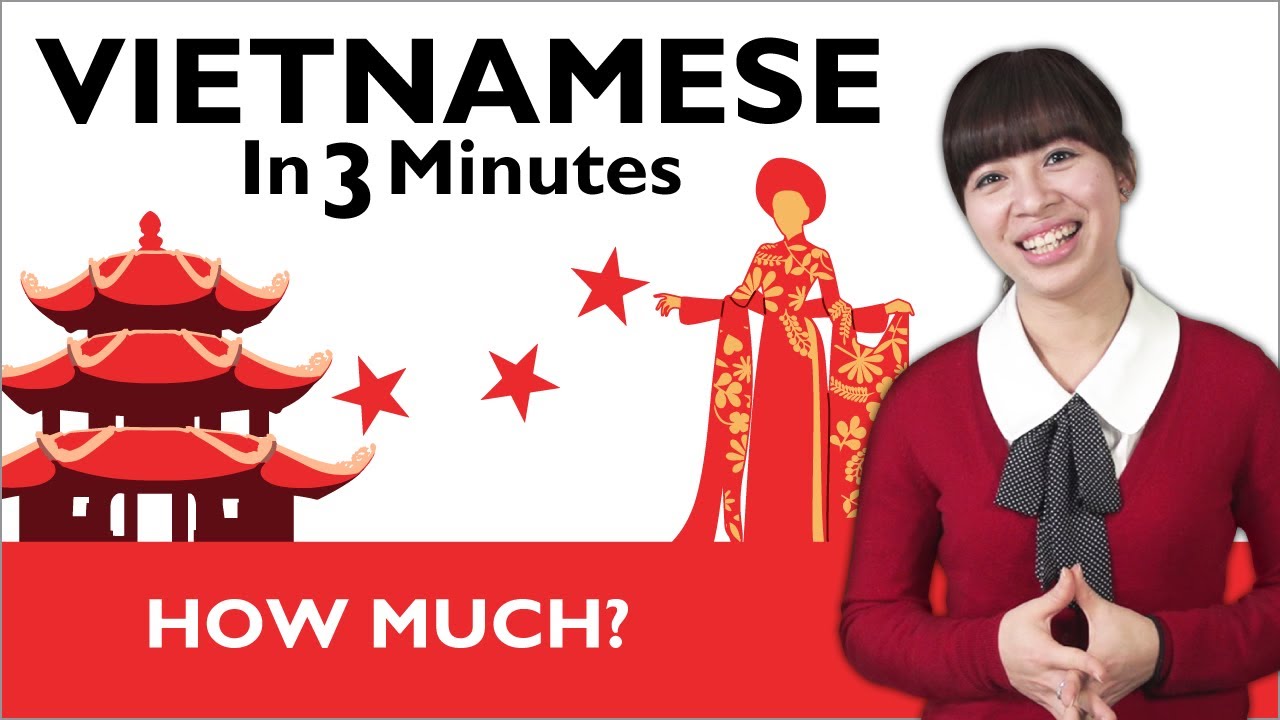 Learn Vietnamese - Vietnamese In Three Minutes - How Much?