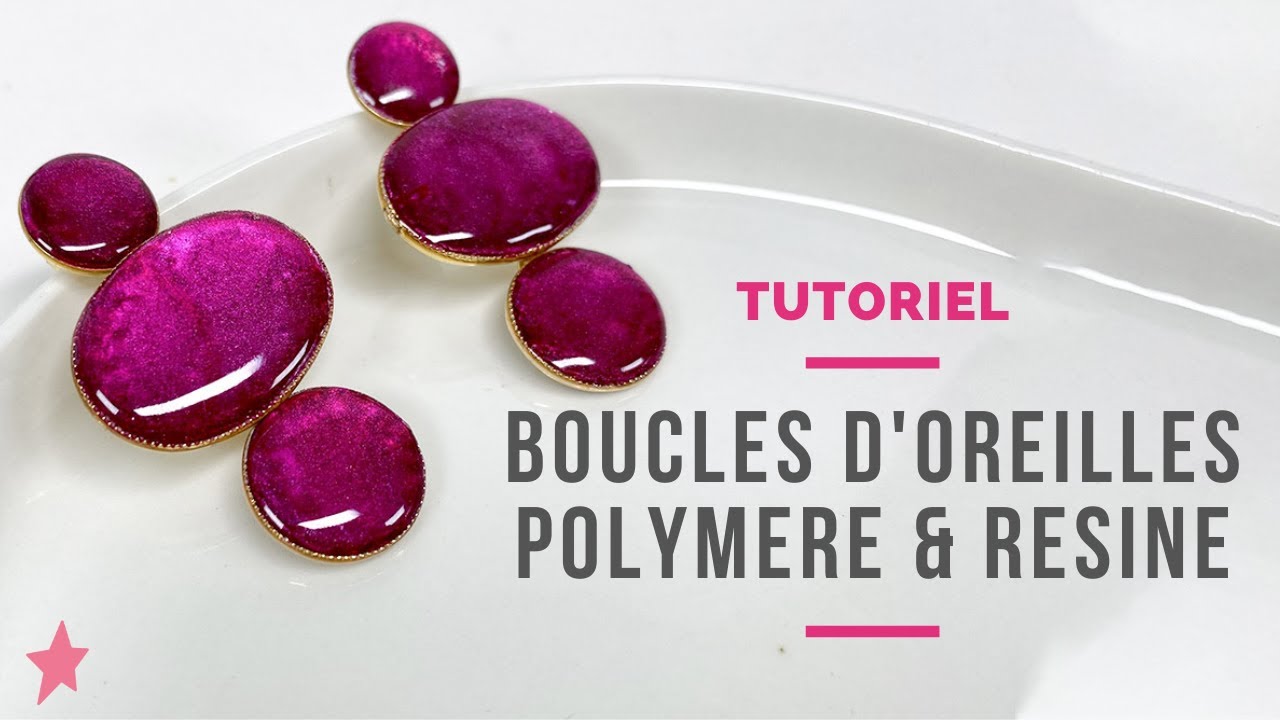 ☆[TUTO] résine uv: bijoux diamant ☆ 