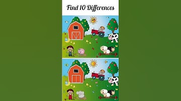 Spot 10 differences #riddles