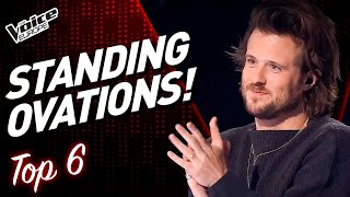 STANDING OVATIONS for these AMAZING Blind Auditions in The Voice! | TOP 6 (Part 4)