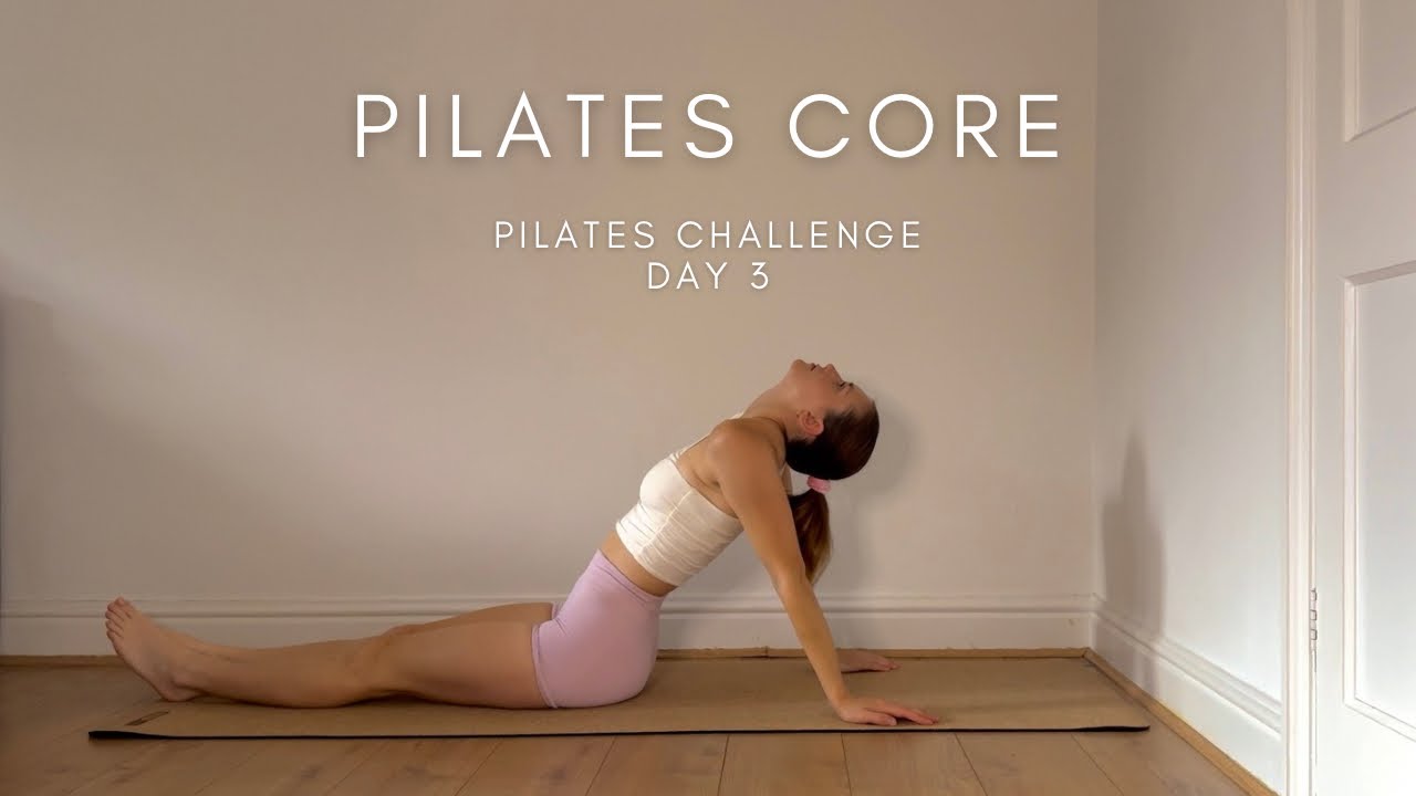 10 min pilates core workout day 3 30 pilates circuits challenge