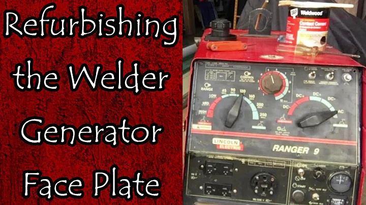 Transforming a Welder Generator Faceplate: A Fascinating Restoration