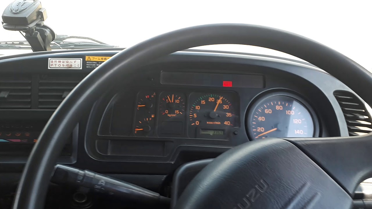 Переключение передач без сцепления на #isuzuforward - YouTube