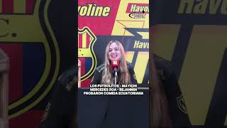 #LosFutbolitos #Mayichi #MercedesRoa #Benjamin probaron comida #ecuatoriana #havoline
