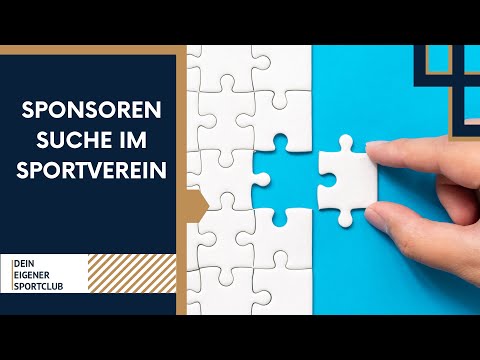 Sponsorensuche im Sportverein - Sponsorenarbeit Sportverein