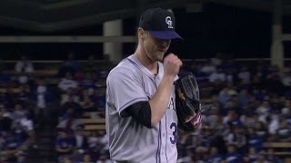 COL@LAD: Kendrick strikes out Kendrick to end the 3rd