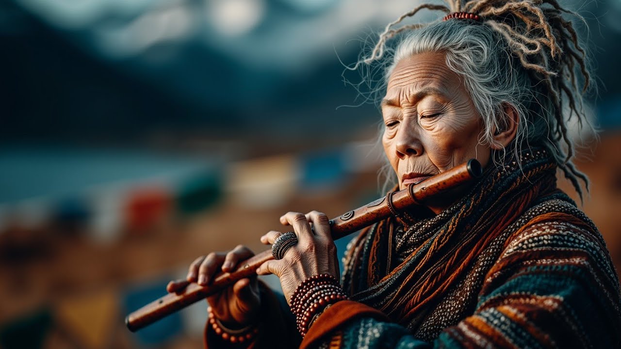 Tibetan Flute Music ~ Deep Meditation for Inner Peace & Healing Sounds ...