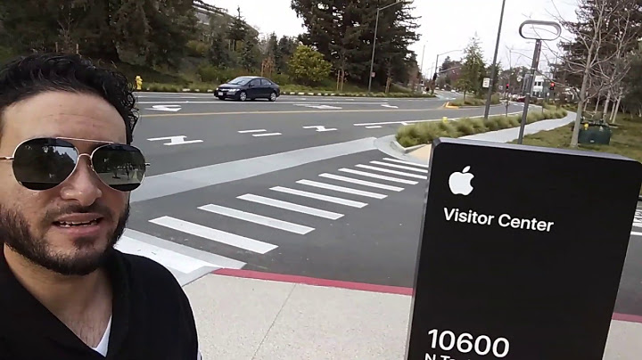 Visitando la sede de Apple en California