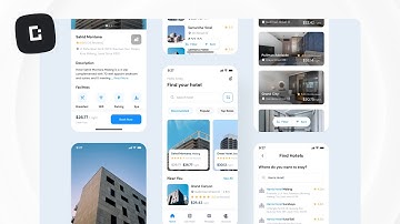 Hotel Booking App - Mobile App (UI Design) - Let’s get Inspired - 003