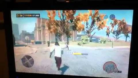 Saints Row The: Third professor Genki S.E.R.C glitch