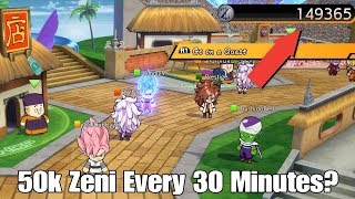 Dragon Ball FighterZ How To Make 50k Zeni Every 30 Minutes And Train at The Same Time!