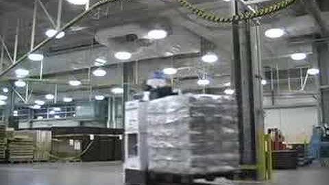 Integrated Material Handling Solutions - AGV Forklift Over Straddle AGV