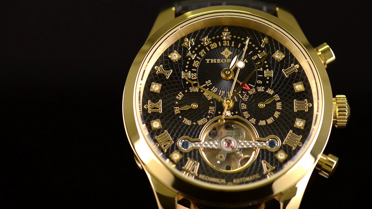 Tufina Watches Made in Germany Damascus Diamonds Theorema YouTube