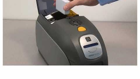 How to Load Cards: ZXP Series 3 Card Printer