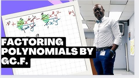 Algebra 1: Factorization by GCF #dellymathsconcepts #fast #cxcmaths #fsa #gcse