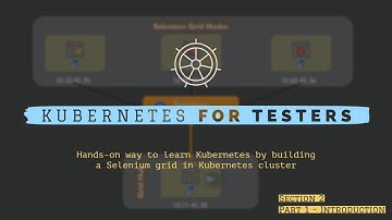Section 2 - Building custom Selenium Grid setup in Kubernetes cluster | Kubernetes for Testers
