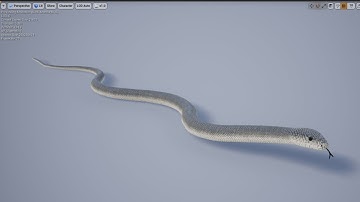 Medhue Black Mamba Snake for sale in Unreal Engine!!