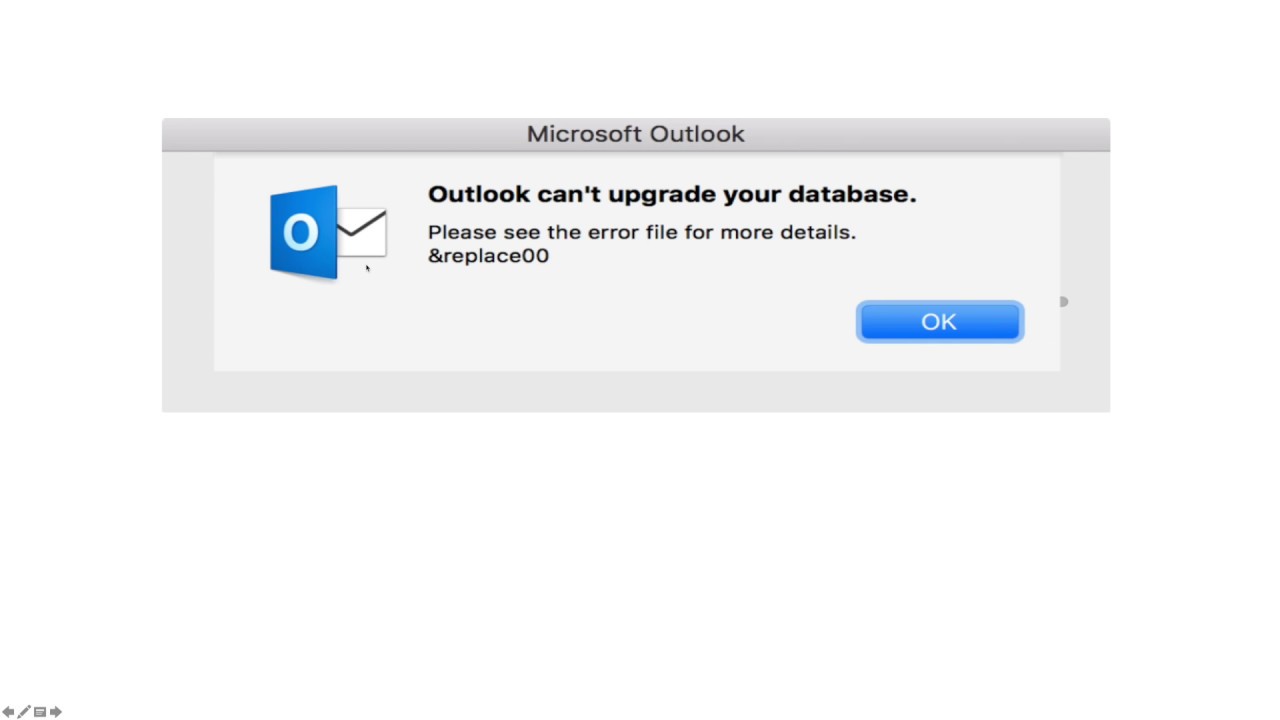 rebuild database outlook mac