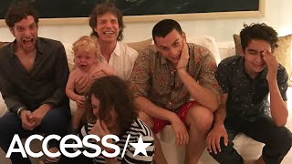 Mick Jagger Celebrates His 75th Birthday With Some Of His Kids