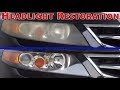Headlight Restoration for any car