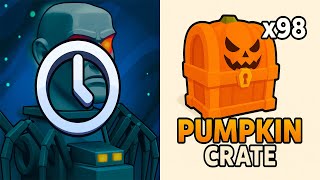 I Opened 98 Pumpkin Crates in Brainrot Evolution… and This Happened | New Event Coming Soon Update