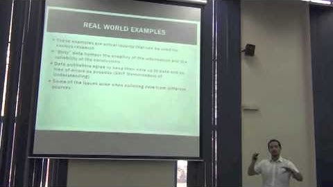 BITC / DCDP - 37b - Why Clean Data - Overview