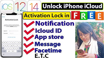 How to Bypass iPhone iCloud in Full Free | Notification, iCloud Sign in, On/Off Fix | IOS 12, IOS 14