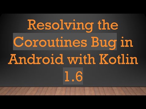 Resolving the Coroutines
