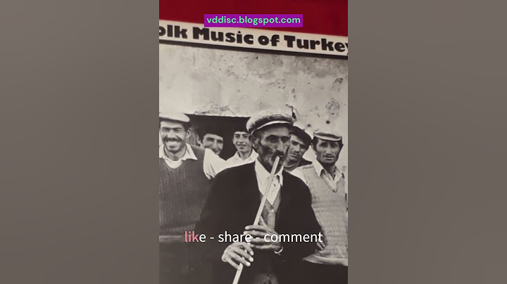 Folk Music Turkey vinyl Collected Edited By Wolf Dietrich #turkish #respect