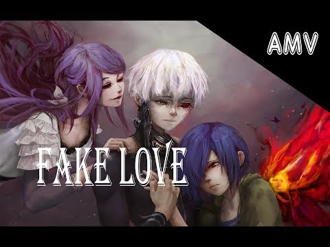 { AMV } Аниме клип-Токийский Гуль:Лож любви
